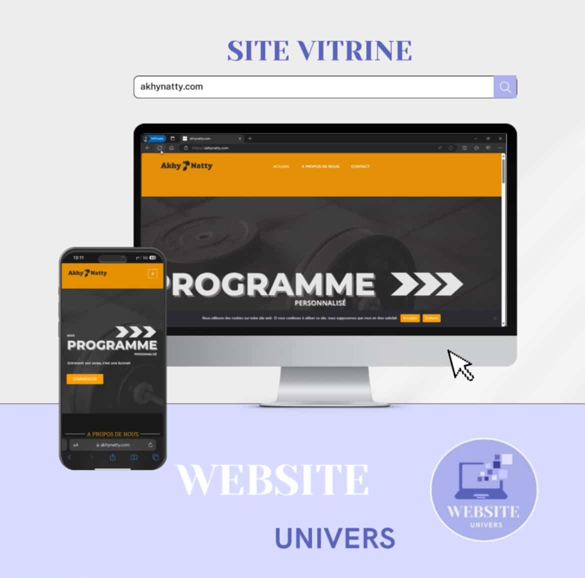 site web pour marque naturelle