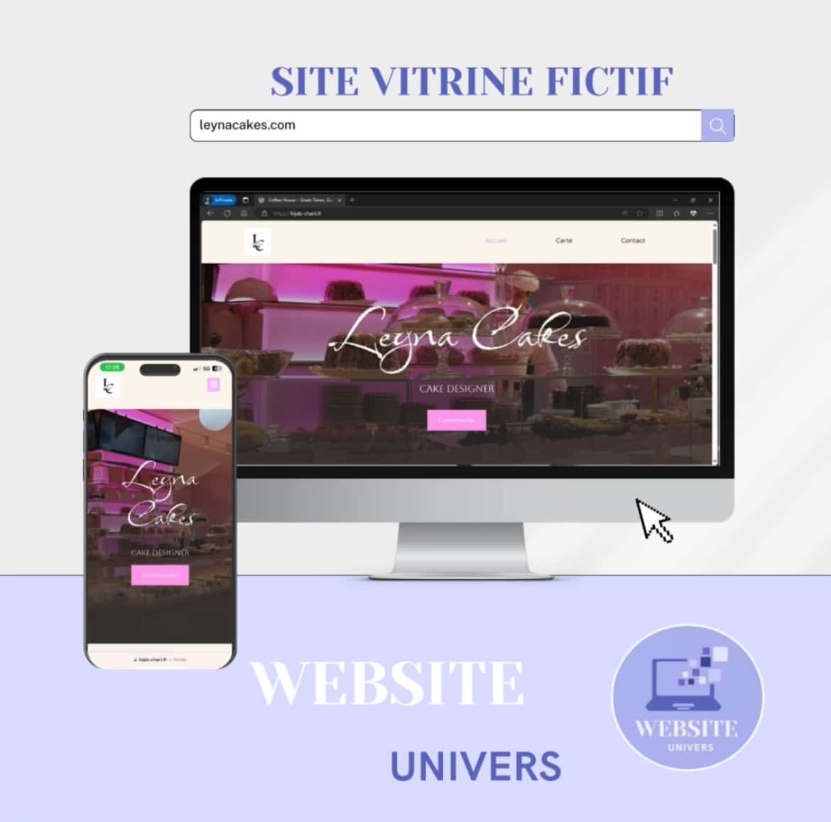 site vitrine