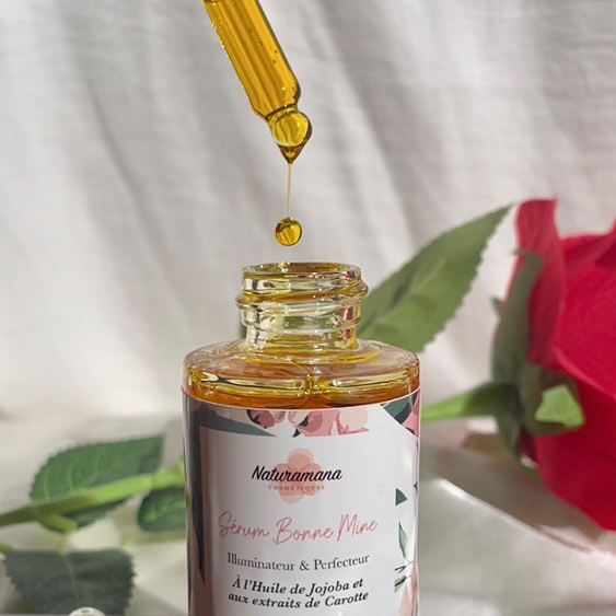 sérum à l'huile naturelle